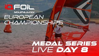 iQFoil YouthampJunior European Championships 2024 Day 8 Livestream MEDAL SERIES [upl. by Estevan917]