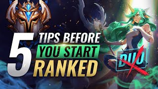 EVERYTHING You MUST Know BEFORE Starting Ranked in Season 10  League of Legends [upl. by Norah221]