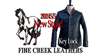 【革ジャン・FINE CREEK LEATHERS最新作KeyLock 】魅力を最速披露！ [upl. by Letsyrhc]