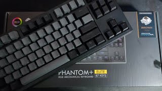 Unboxing  Tecware Phantom Elite 87 keys [upl. by Sumahs]