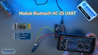 Module Bluetooth HC 05 UART [upl. by Bonaparte]