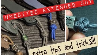 How to lanyard knot the Ultra Extended Cut with MORE Tips and Tricks [upl. by Shear]