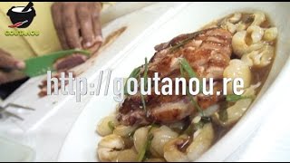 MAGRET CANARD AU LETCHI SAUCE AIGRE DOUCE par Christian ANTOU [upl. by Aritak343]