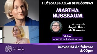 Filósofas hablan de Filósofas  Martha Nussbaum [upl. by Hnah]