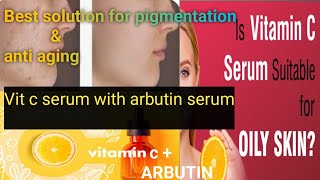 Best vit c serum for facePilgrim vit c review skincare vitaminc pilgrim [upl. by Luapnaej]