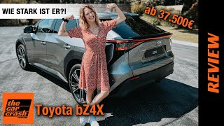 Toyota bZ4X im Fahrbericht 2022 Wie gut ist Toyotas ERSTES Elektroauto ab 37500€ Review  Test [upl. by Hyatt]