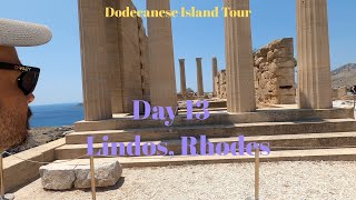 Dodecanese Island Tour  Day 13 Lindos Rhodes [upl. by Adlaremse326]