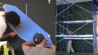 Behind the Scenes Installation of Focus Sol LeWitt at MoMA [upl. by Cochrane820]