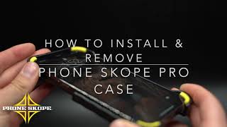 Phone Skope Tip  How to install your phone into the Pro Phone Case [upl. by Imhsar]