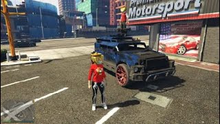 PROBAMOS EL HVY MENACER TODOTERRENO GTA V ONLINE [upl. by Nosnev]