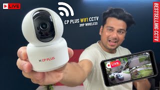 CP Plus Wifi Camera  CP Plus E35A  CCTV Camera Review [upl. by Asha]