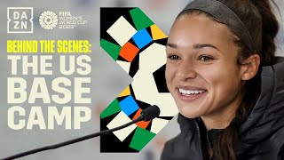 Behind the Scenes  USAs World Cup Base In Camp with the USWNT [upl. by Doner]