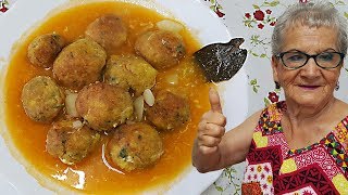 Albondigas de Bacalao 😋  Receta facil y Rapida [upl. by Alenas]