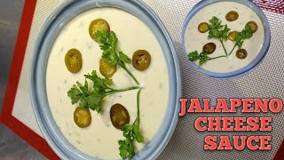 JALAPENO cheese sauce cheese sauce how to make jalapeno cheese sauce jalapeno cheese sauce pecipe [upl. by Eeralih335]