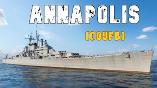 World of WarShips Annapolis  5 Kills 300K Damage [upl. by Stavros668]