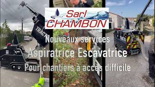 PCS Aspiration Aspiratrice Excavatrice travaux aspiration et excavation Vaucluse [upl. by Kamin]