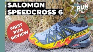 Salomon Speedcross 6 First Run Review An impressive shoe for powering through the mud [upl. by Brogle998]