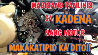 Paano maglinis nang kadena nang motorraider 150 fiPinoy tutorial [upl. by Martguerita]