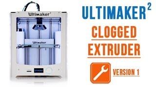 iGo3D  Ultimaker 2 Tutorial  Verstopfter Extruder vom Ultimaker 2 leicht gelöst Teil 1 [upl. by Qahsi]