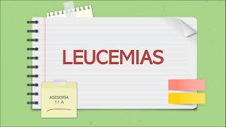 SESIÓN 11  LEUCEMIAS Y LINFOMAS  ONCOLOGÍA  10102021 [upl. by Anni]