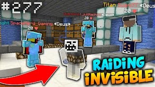 Huge Invisible Raid TROLL Worth 70M  Minecraft Factions 277 SaiCoPvP [upl. by Annahahs]