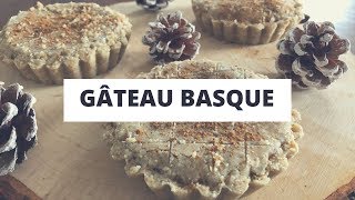 FAIRE UN GÂTEAU BASQUE CRU [upl. by Ellerahs]