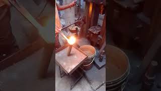 material heat by induction make tractor pin by forgingforgings song  we can make by order [upl. by Guinn739]