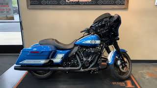 2023 HarleyDavidson Street Glide ST in Fast Johnnie BlueFLHXST [upl. by Allenrad]