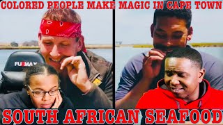 SOUTH AFRICAN SEAFOOD COLORED PEOPLE MAKE MAGIC IN CAPE TOWN  OFFICIAL VIDEO REACTION [upl. by Filmore]