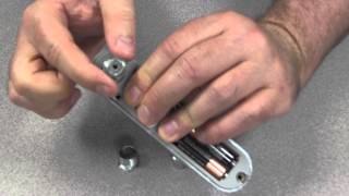 KitLock KEDL  How to change the lock spindle and install the KEDL [upl. by Yknip]