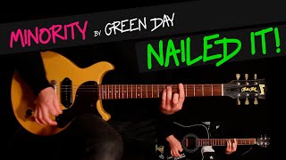 Minority  Green Day guitar cover by GV  chords [upl. by Christyna]