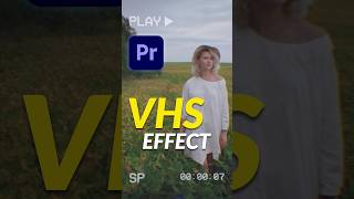 VHS Effect Premiere Pro  Premiere Pro Tutorial Beginner [upl. by Ytomit]