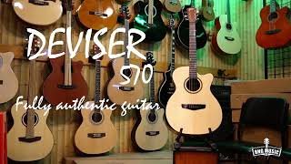 Deviser 570  Best guitar for BEGINNERS  Fully authentic guitar [upl. by Adniuqal956]