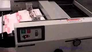 Formax FD550 Burster Video Demo from Office Zone Part 2 [upl. by Nrehtak]