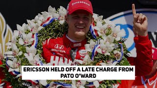 Marcus Ericsson wins 106th Indy 500 [upl. by Anauqcaj]