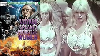 Planet of Prehistoric Women  Space Adventure SciFi Movies [upl. by Rebane]