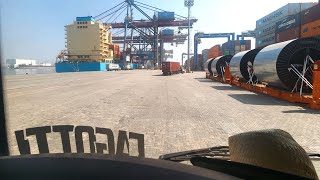 Entrada e saída no porto de Paranaguá 4k60fps [upl. by Oaht]