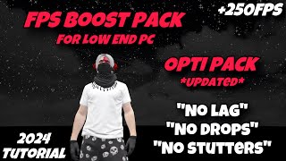 FiveM  FPS Boost Graphics Pack UPDATED 2024 250FPS [upl. by Trauner363]