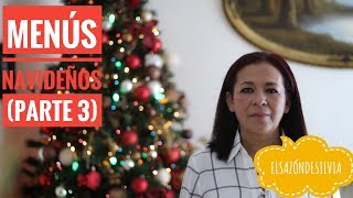 🎄 Menús Navideños Parte 3  ElSazóndeSilvia [upl. by Herby]