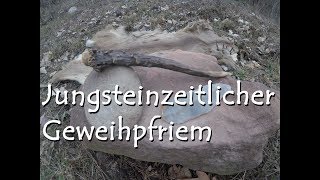 Jungsteinzeitlicher neolithischer Geweihpfriem [upl. by Adnawak]