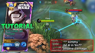 TOP GLOBAL KIMMY 1min  level4 ROTATION TUTORIAL 2024 [upl. by Dionis248]