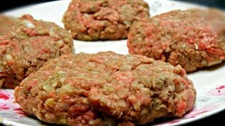 Homemade Burger Patties [upl. by Bourn]