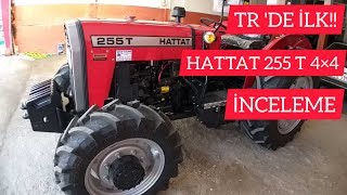 TR DE İLK  YENİ HATTAT 255T 4×4 İNCELEME  Fabrikadan Yeni Geldi [upl. by Nohpets]