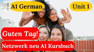 Learn A1 German  Lesson 1 Netzwerk neu A1 Chapter 1 [upl. by Harmaning]