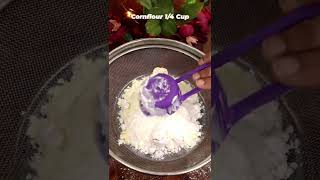 1Min Homemade Custard Powder Recipe Only 3 Ingredients  No Cooking Custard Recipe shorts ytshorts [upl. by Olegnalehcim793]