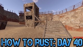 How To Rust Day 40  The New Half Block Stairs [upl. by Nosrettap176]