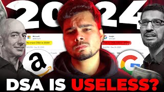 Is DSA Irrelevant in 2024  Should you learn DSA in 2024  How to learn coding [upl. by Esiralc]