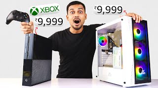 Gaming Console Vs PC Build  Ultimate Comparison Under ₹10000 [upl. by Matejka166]