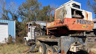 Will it start Prentice Loader sat untouched at wood yard for years [upl. by Ennoval]