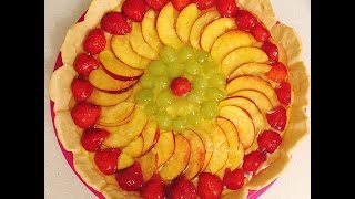 CROSTATA DI FRUTTA  Ricetta light [upl. by Shannen671]